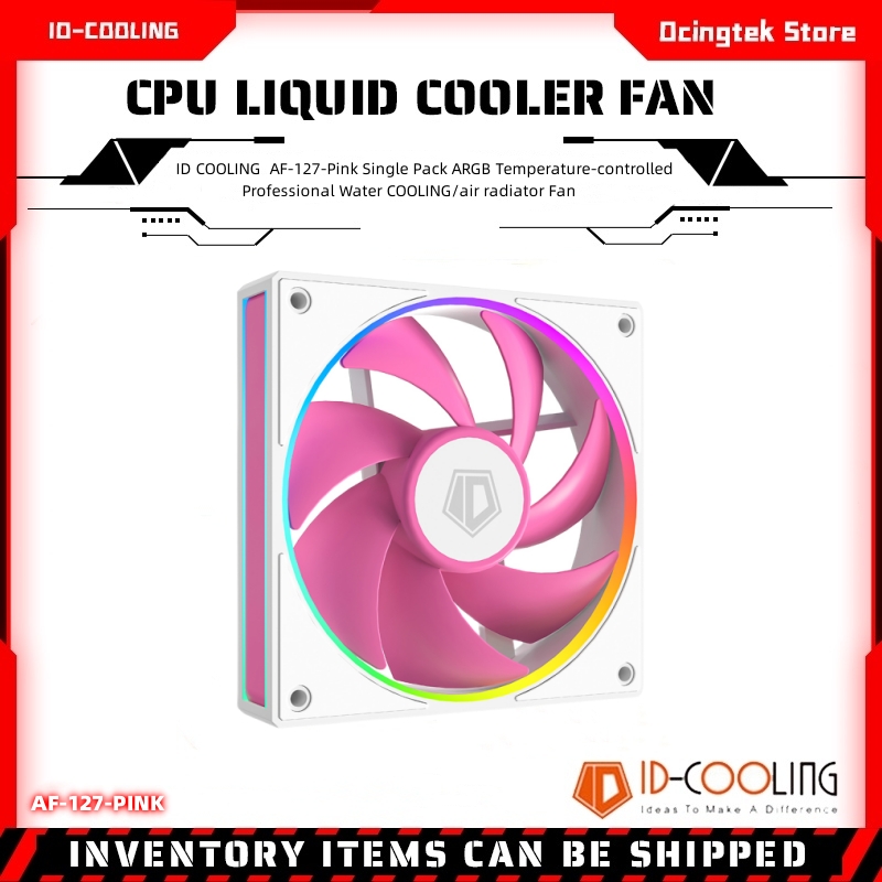 Fan Hub Rgb Controller - ID COOLING AF-127-Pembe Tekli Paket ARGB