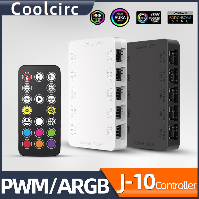 Fan Hub Rgb Controller - ARGB Işık Efekti ve Fan Hızı