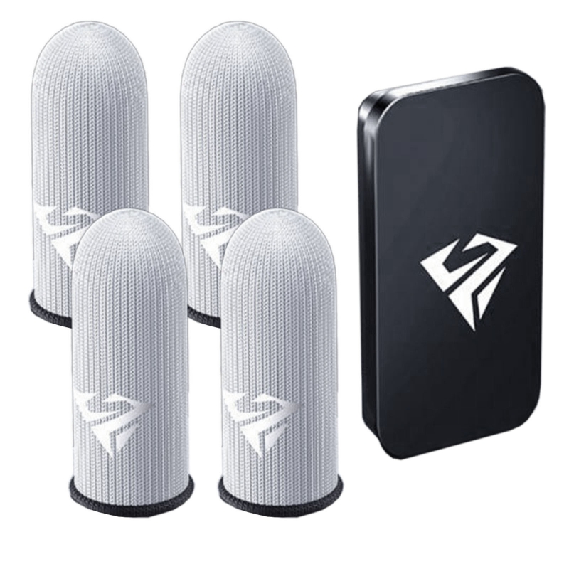Gaming Accessories For Mobile - 1 çift oyun parmak kollu Sweatproof