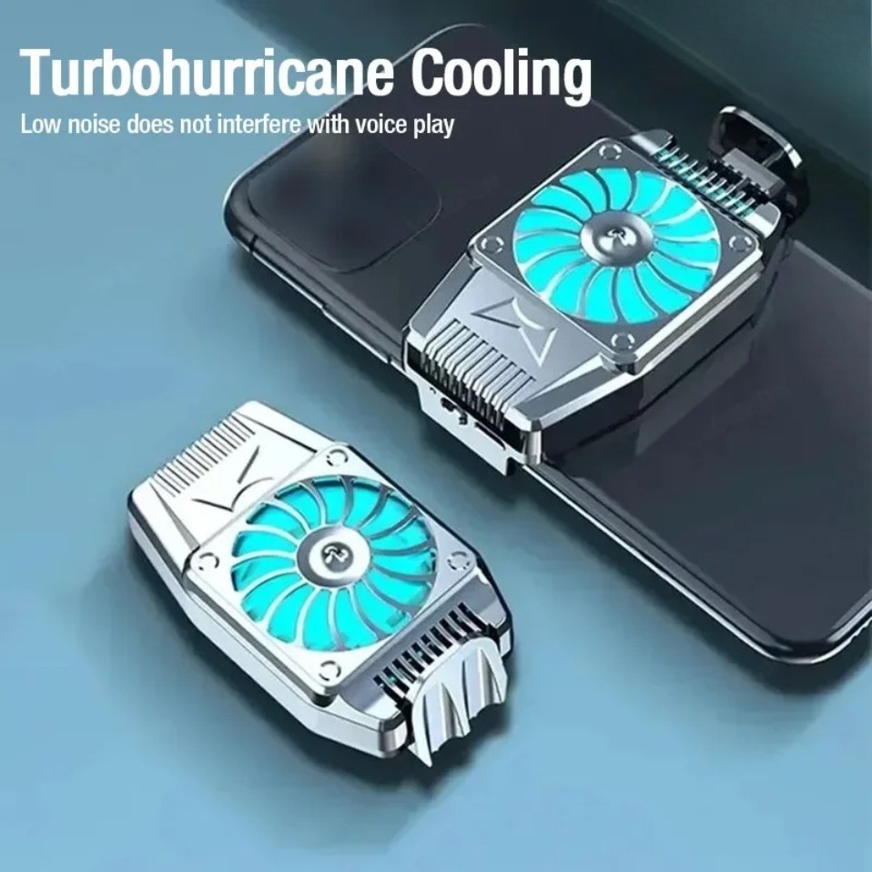 Gaming Accessories For Mobile - Taşınabilir Arka Klipsli Soğutucu Mini Hava