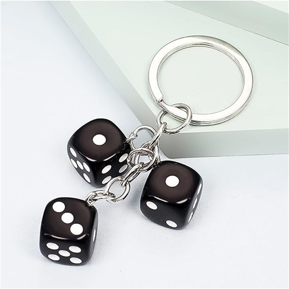 Sevimli 3D zar anahtarlık oyun - Gaming Accessories Men incelemesi ve fiyatı