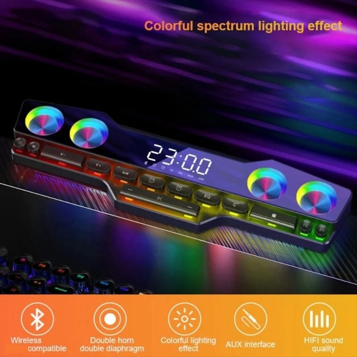 DTC5 V18 Göz Kamaştırıcı Renkl - Gaming Accessories Kit incelemesi ve fiyatı