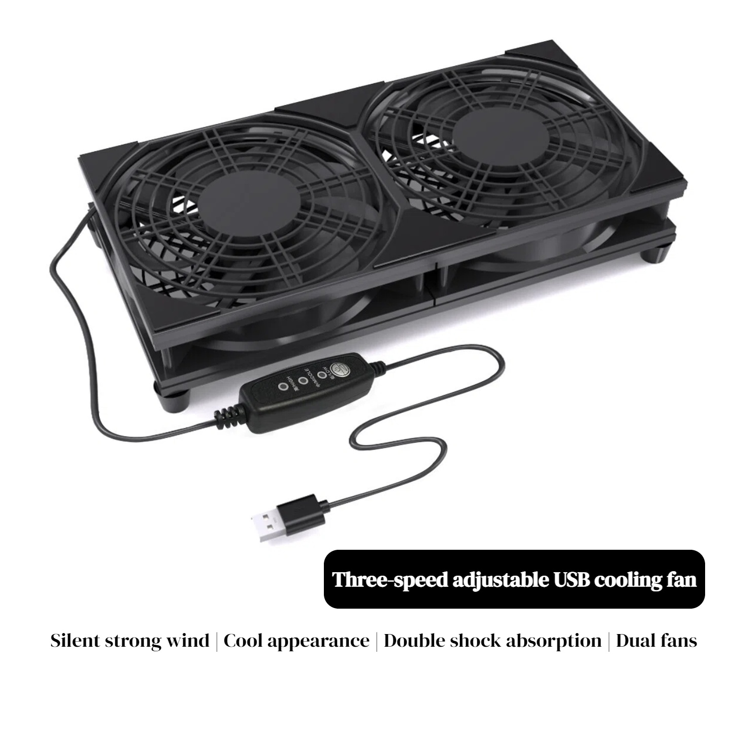 3 Hız Kontrollü Çift USB Soğut - Fan Hub Rgb Controller incelemesi ve fiyatı