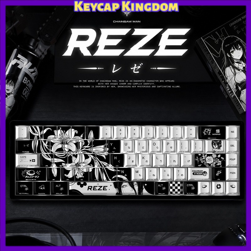YENI Reze 5.0 Anime Keycaps Te - Gaming Accessories Men incelemesi ve fiyatı