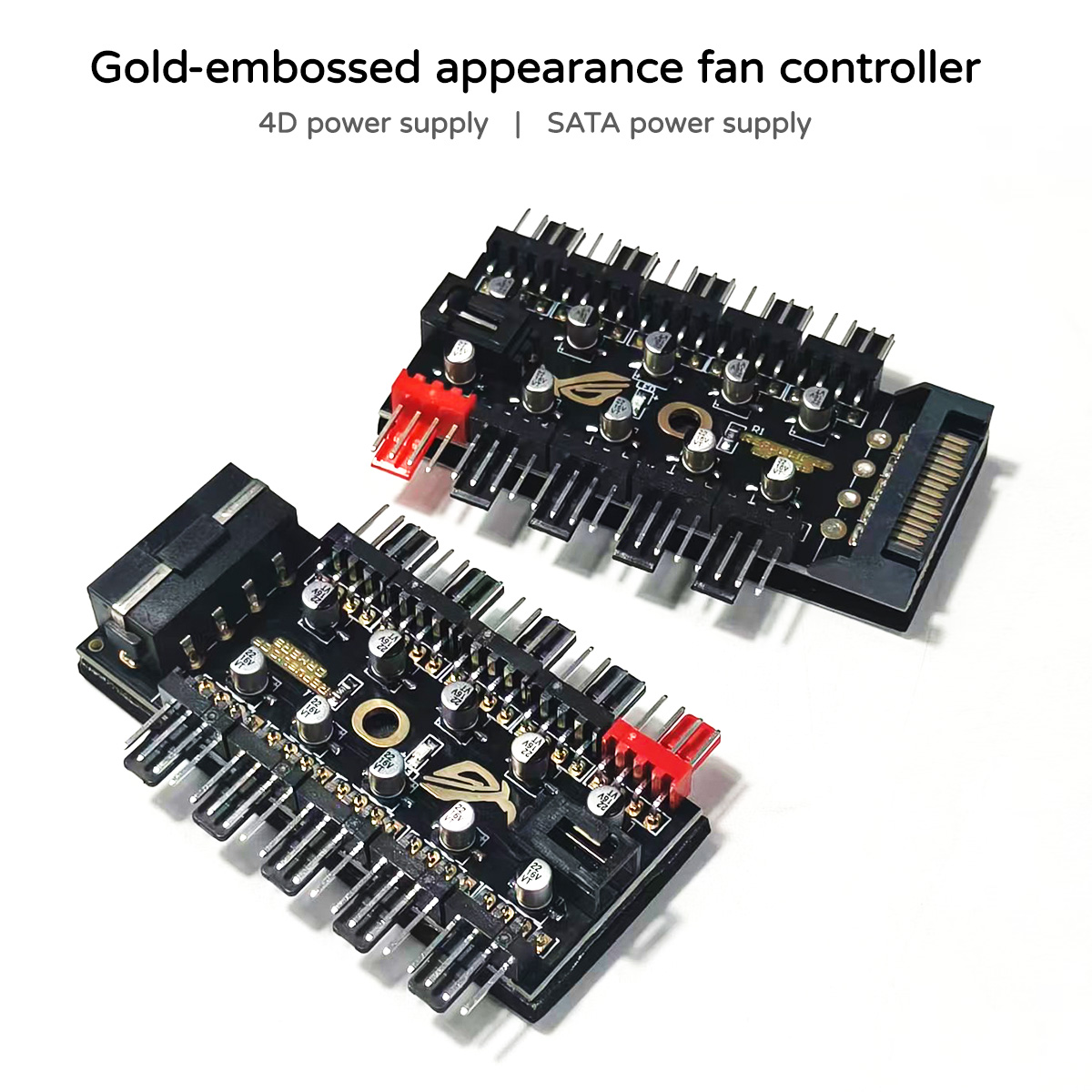 10 Portlu 12V 4Pin PWM Fan Kon - Fan Hub Rgb Controller incelemesi ve fiyatı