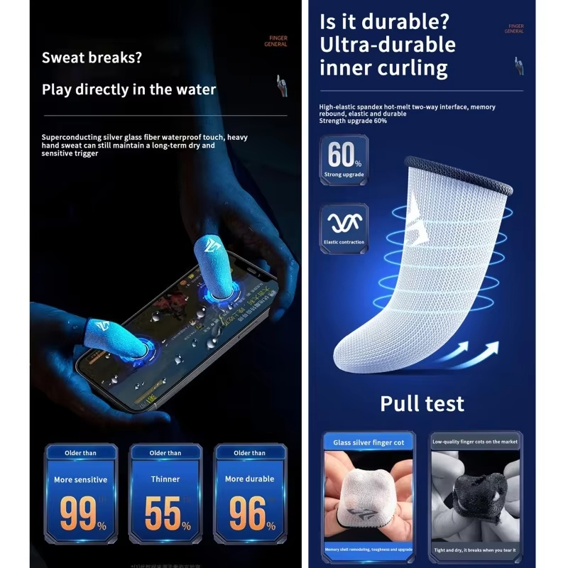 4 Adet Mobil Oyun Parmak Ucu E - Gaming Accessories For Mobile incelemesi ve fiyatı